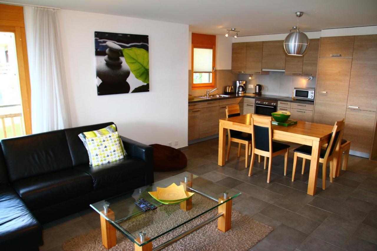 Ski Paradise Mountain & Luxe Apartments Veysonnaz ภายนอก รูปภาพ