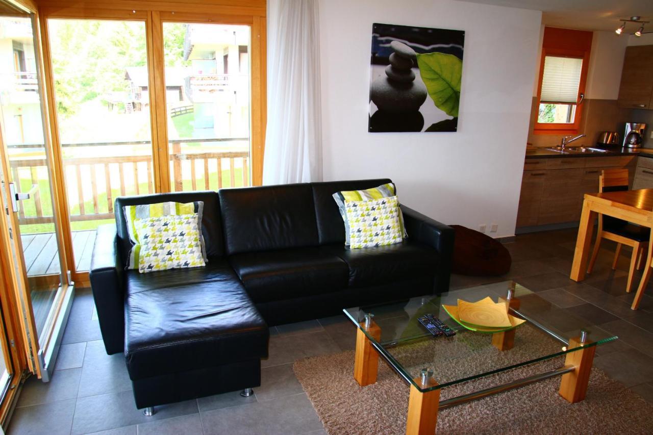 Ski Paradise Mountain & Luxe Apartments Veysonnaz ภายนอก รูปภาพ