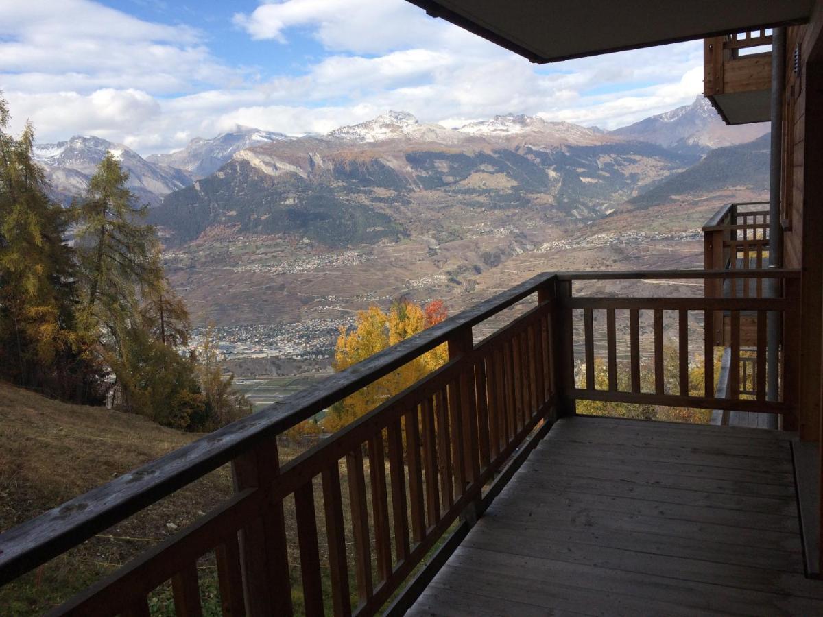 Ski Paradise Mountain & Luxe Apartments Veysonnaz ภายนอก รูปภาพ