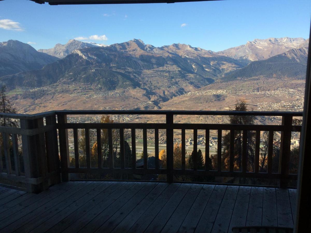 Ski Paradise Mountain & Luxe Apartments Veysonnaz ภายนอก รูปภาพ