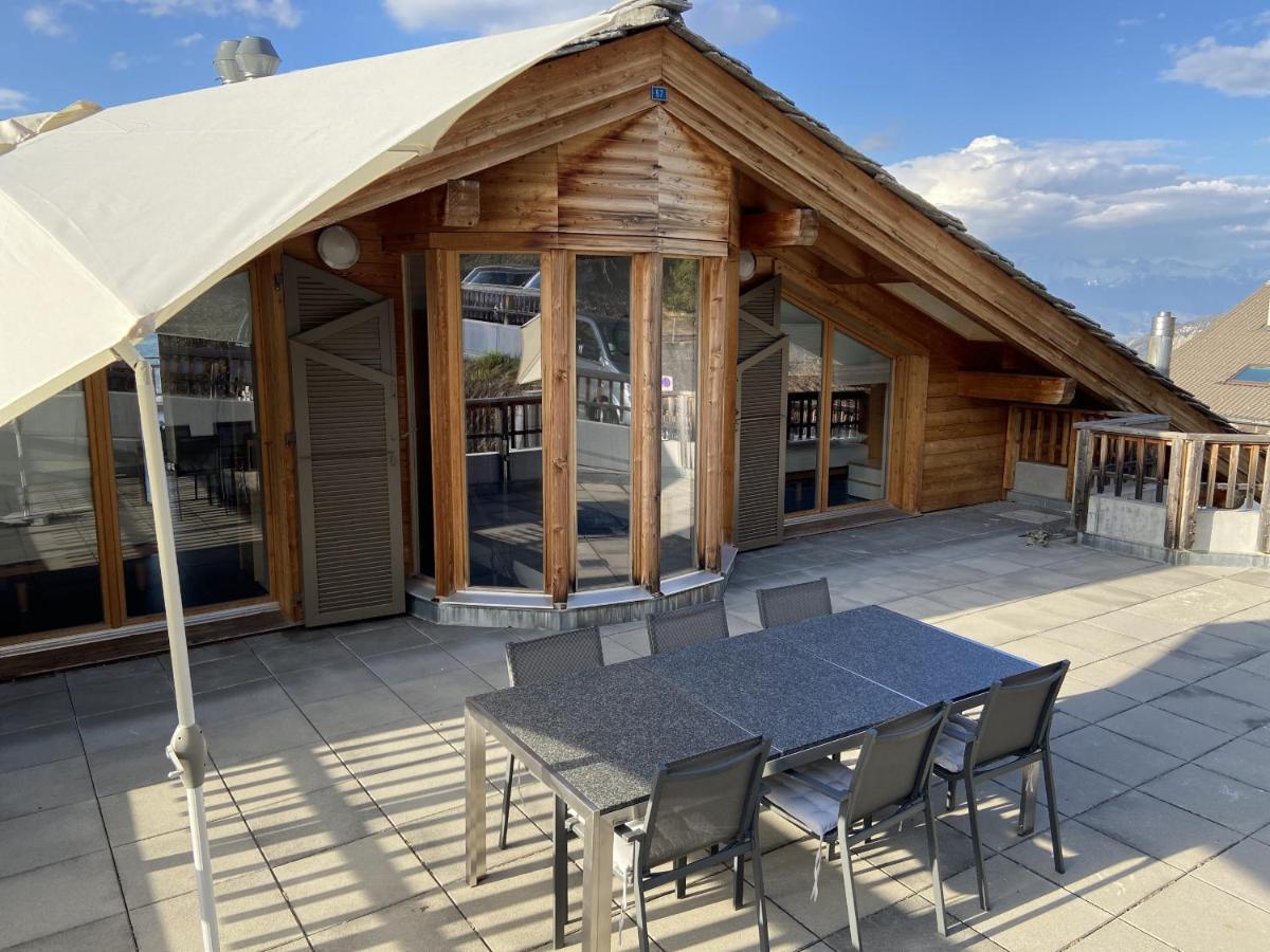 Ski Paradise Mountain & Luxe Apartments Veysonnaz ภายนอก รูปภาพ