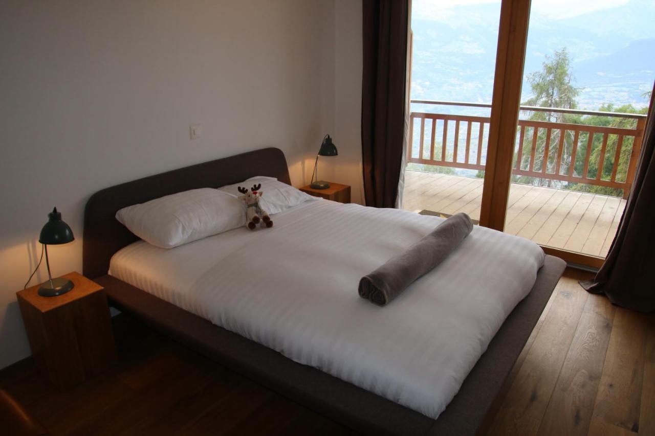 Ski Paradise Mountain & Luxe Apartments Veysonnaz ภายนอก รูปภาพ
