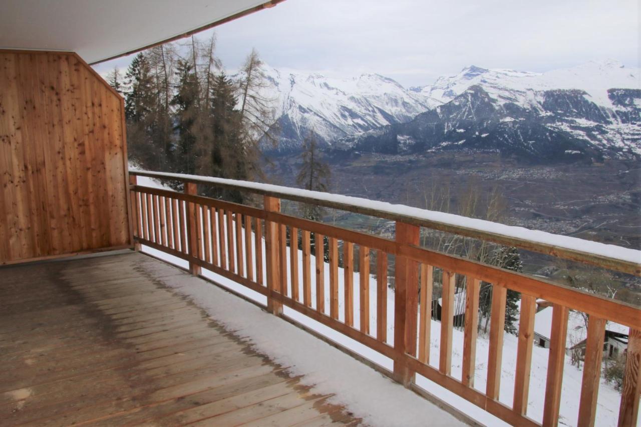 Ski Paradise Mountain & Luxe Apartments Veysonnaz ภายนอก รูปภาพ