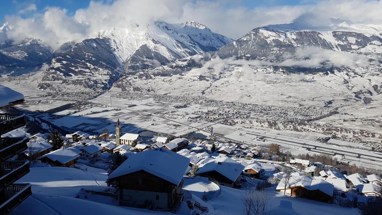 Ski Paradise Mountain & Luxe Apartments Veysonnaz ภายนอก รูปภาพ