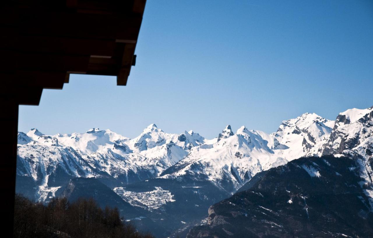 Ski Paradise Mountain & Luxe Apartments Veysonnaz ภายนอก รูปภาพ