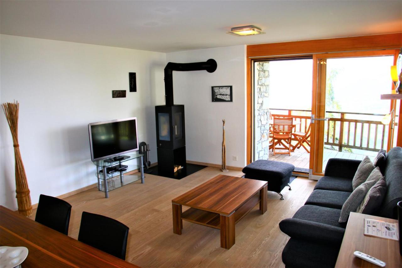 Ski Paradise Mountain & Luxe Apartments Veysonnaz ภายนอก รูปภาพ