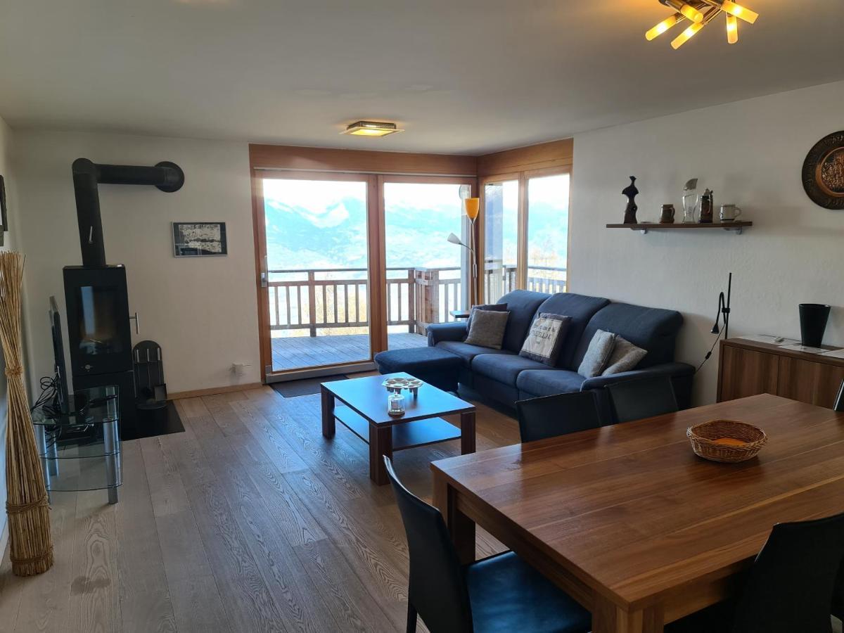 Ski Paradise Mountain & Luxe Apartments Veysonnaz ภายนอก รูปภาพ