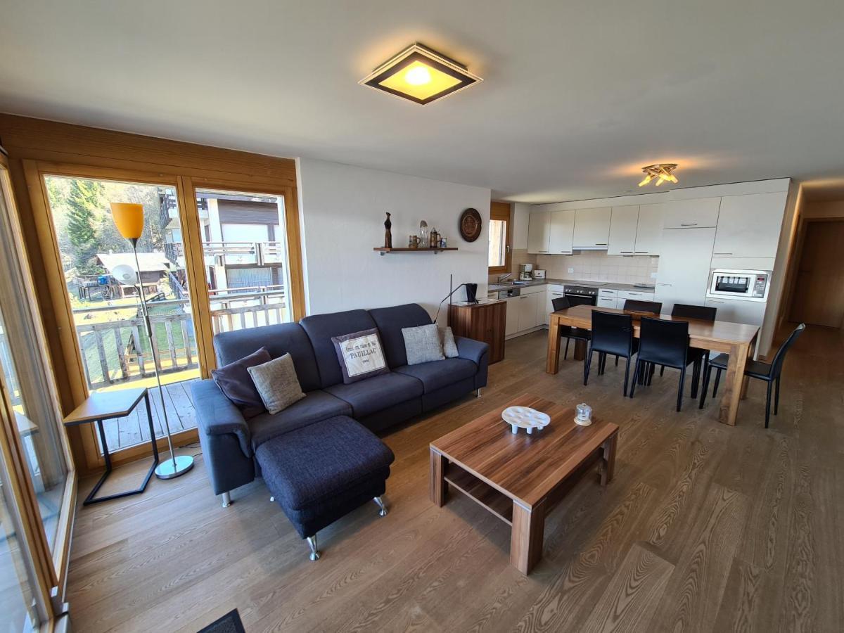 Ski Paradise Mountain & Luxe Apartments Veysonnaz ภายนอก รูปภาพ