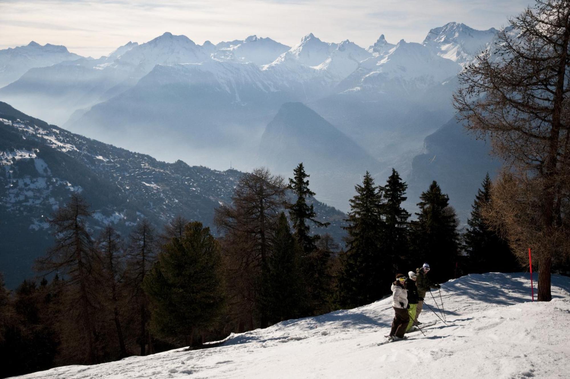 Ski Paradise Mountain & Luxe Apartments Veysonnaz ภายนอก รูปภาพ