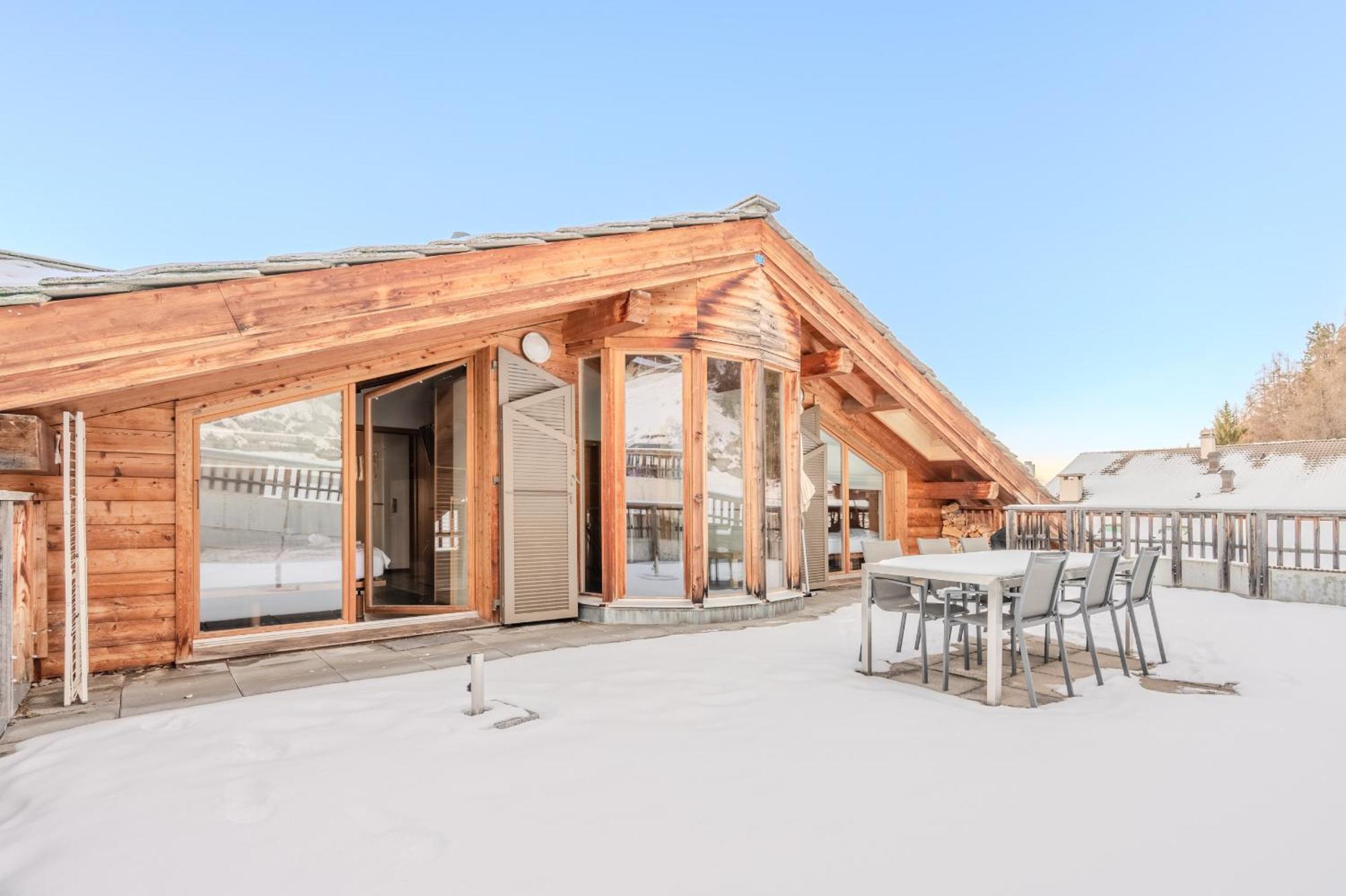 Ski Paradise Mountain & Luxe Apartments Veysonnaz ภายนอก รูปภาพ