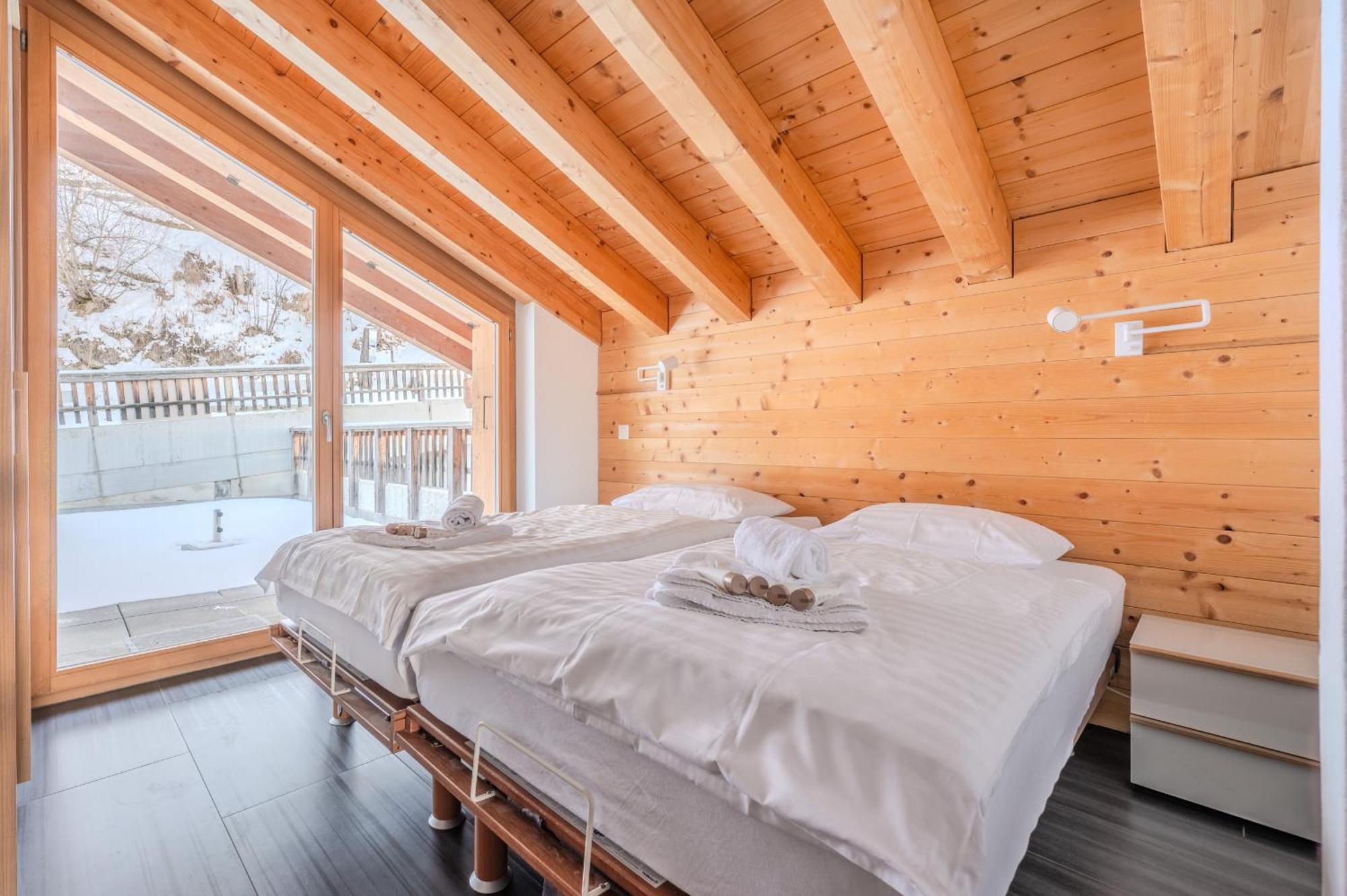 Ski Paradise Mountain & Luxe Apartments Veysonnaz ภายนอก รูปภาพ