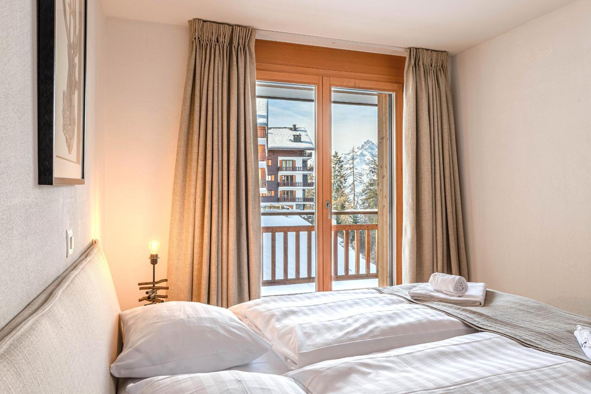 Ski Paradise Mountain & Luxe Apartments Veysonnaz ภายนอก รูปภาพ