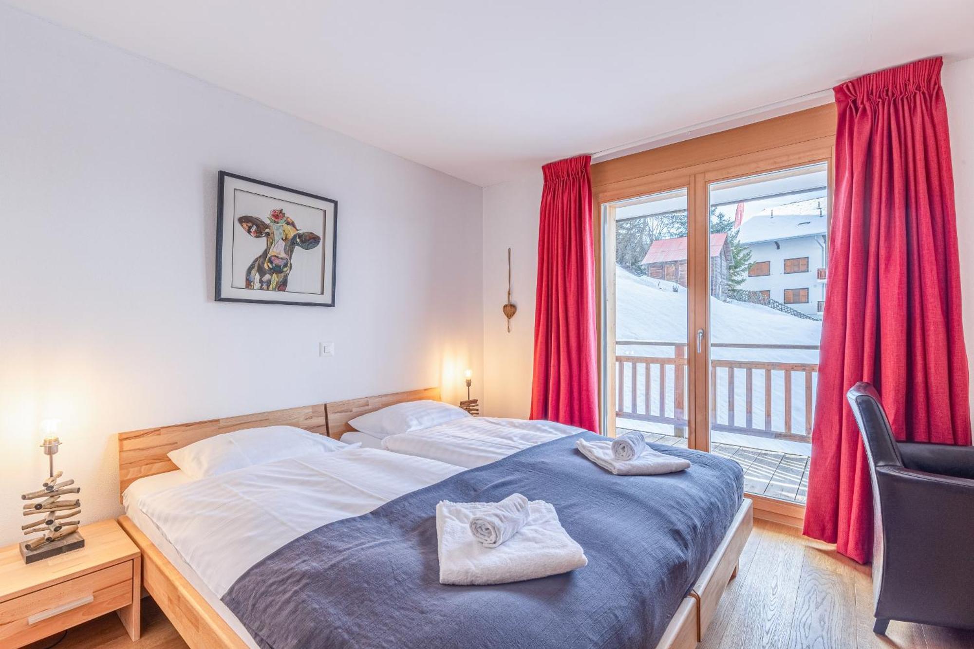Ski Paradise Mountain & Luxe Apartments Veysonnaz ภายนอก รูปภาพ