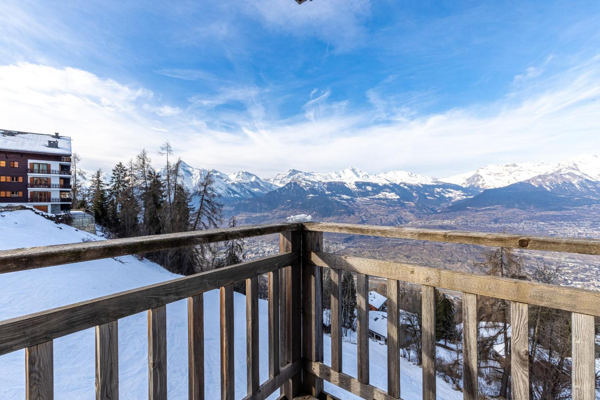 Ski Paradise Mountain & Luxe Apartments Veysonnaz ภายนอก รูปภาพ